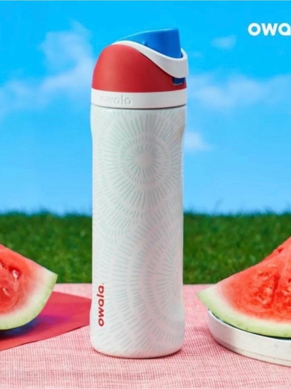 SPECIAL EDITION - fast shipping, get it by July 4th! Owala 24 oz. Glow!